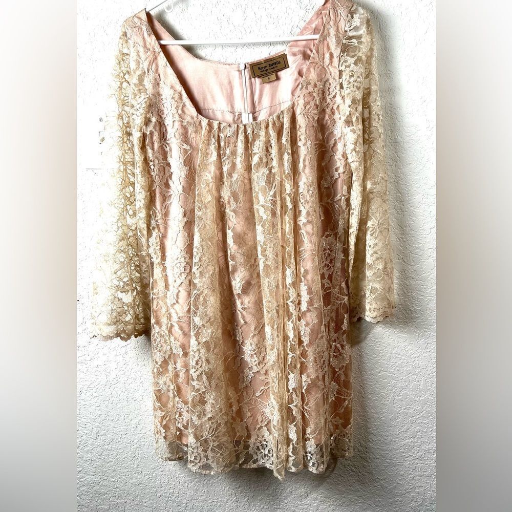Karen Zambos Vintage Couture Felicity Dress - Picture 3 of 8